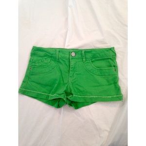Bright Green Shorts