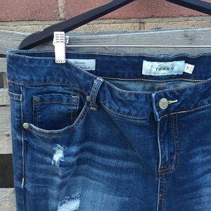 Torrid Skinny Jeans with Destruction