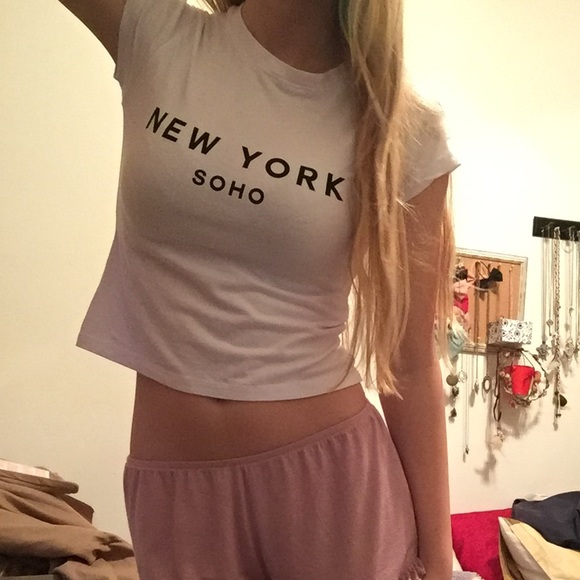 White crop "New York soho"