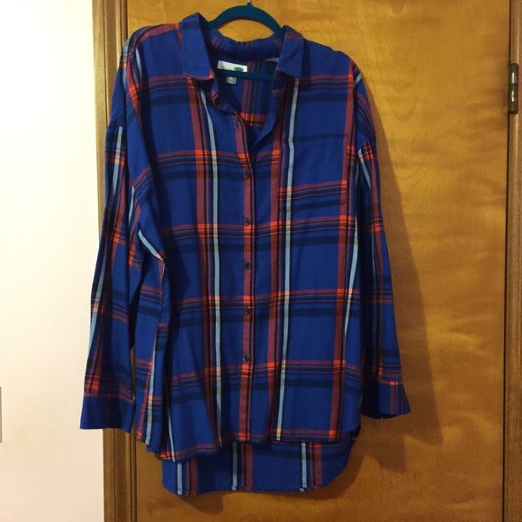 Old navy plaid button up