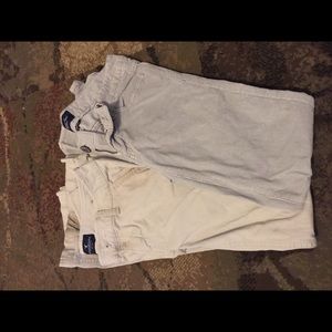 American Eagle pants bundle (khaki & Grey)