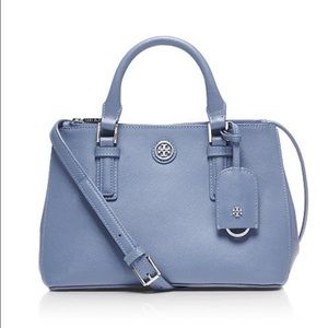 on hold -Tory Burch Robinson mini double-zip tote