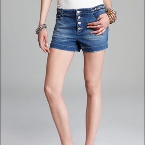 Free People Denim Shorts Kafka Wash