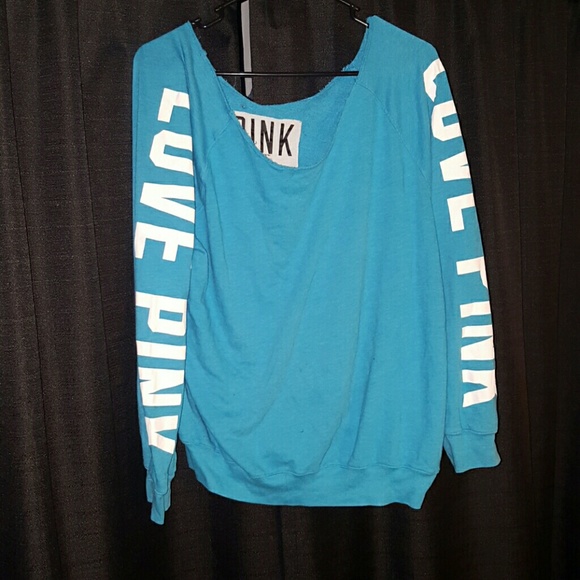 Pink Victoria Secret long sleeve shirt