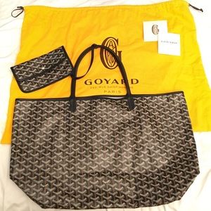 Goyard Saint Louis GM Tote - Black