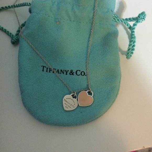 mini hearts tiffany and co necklace