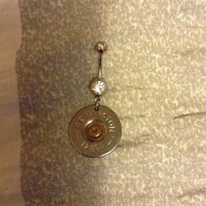 12 gauge belly button ring