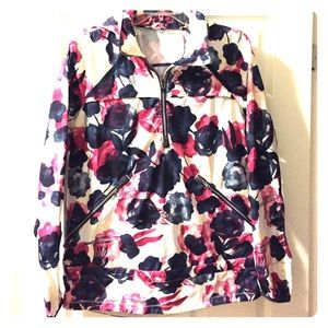 **RESERVED** Lululemon Floral Rain Coat with hood