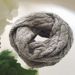 || Grey Infinity Scarf ||