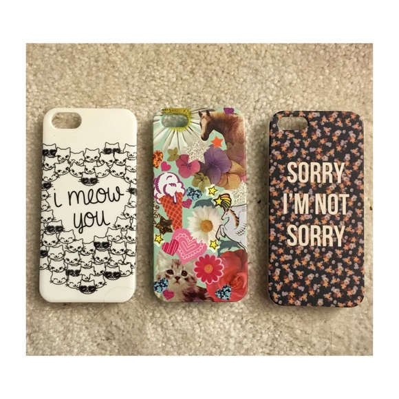 iPhone 5 case bundle 🍭