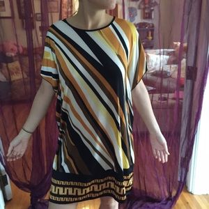 Earth Colors Mini Flowy Dress