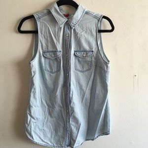 Sleeveless Denim