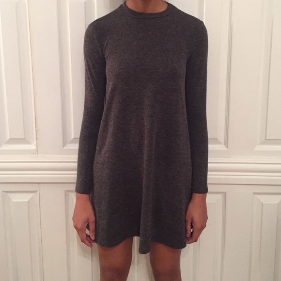 Grey Flare Dress