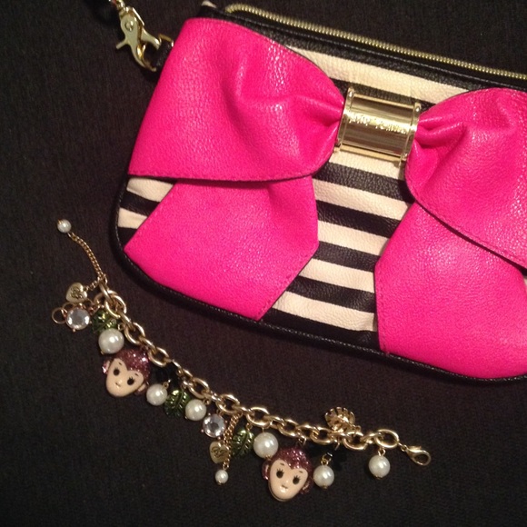 Betsey Johnson Charm Bracelet