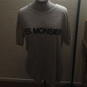 "Yes Monsieur" Zara and Mademoiselle tee bundle