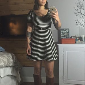 Forever 21 Stripe Skater Dress