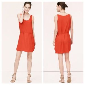 LOFT Orange dress worn 1x