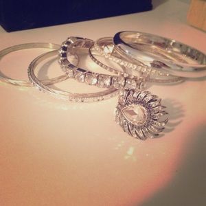 Silver Feather Ring