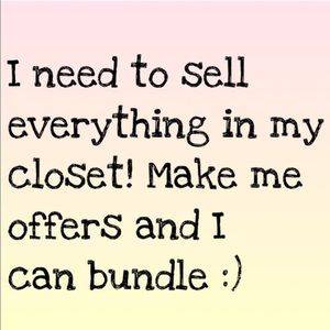 Everything must go💕