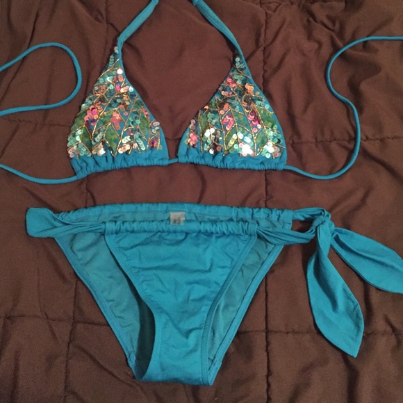 Victoria's Secret sequin bikini