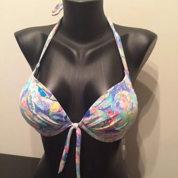 🚫 SOLD🚫 Victoria's Secret Halter Bikini Top 36C