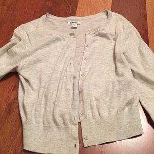 Light gray sweater