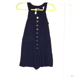 Navy romper