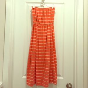 Tube top dress