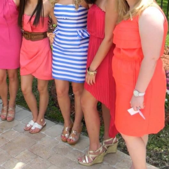 Pink high low dress - Picture 3 of 4