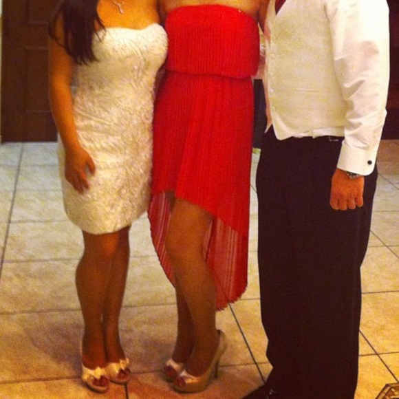 Pink high low dress - Picture 4 of 4