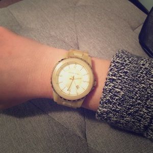 Authentic MK Ivory Watch