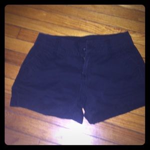 Black Maurices shorts size 0