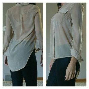 Women's sheer blouse