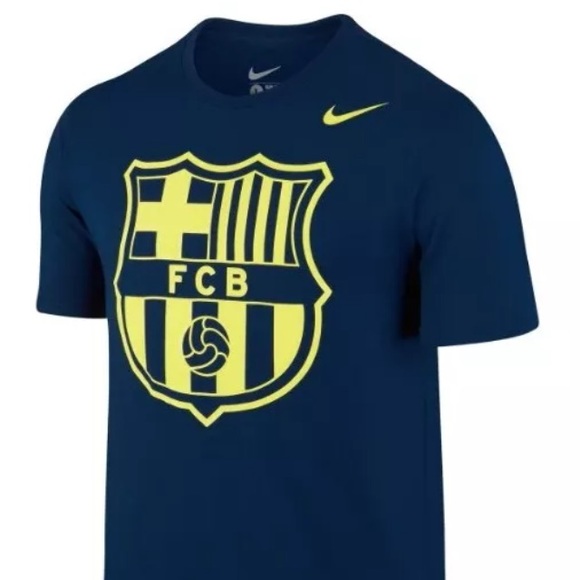 NIKE FCB (Barcelona) CORE CREST TEE SHIRT SIZE "S"