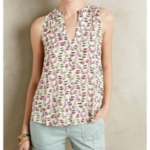 Anthropologie Maeve Vespa Tank 00