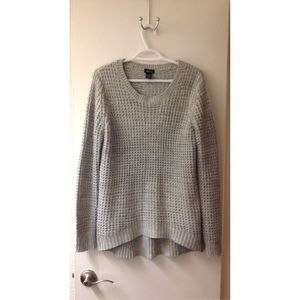Rue 21 Gray Cable Knit Sweater