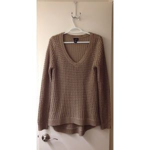 Rue 21 Tan Cable Knit Sweater