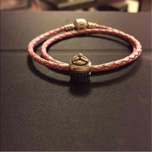 Authentic PANDORA cupcake charm