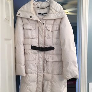 DKNY belted coat