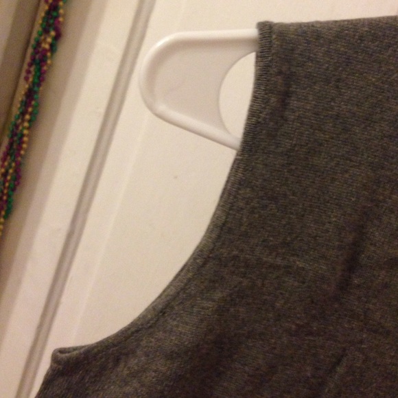 Silk + Cashmere Gray Top from Neiman Marcus - Picture 3 of 4