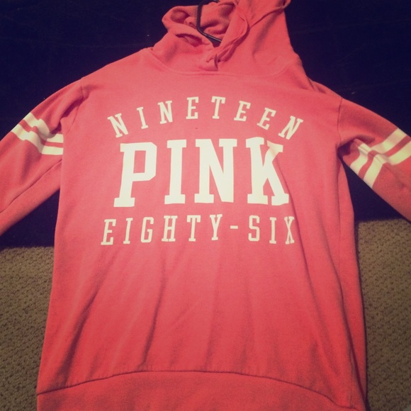 Pink hoodie