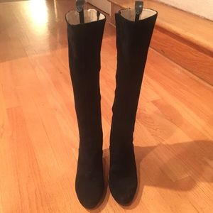 Nine West Gofish Suede Tall Dress Boots