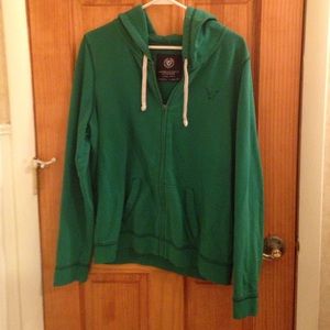 American eagle outfitters zip up hoodie