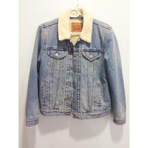 Boyfriend Sherpa Trucker Jacket