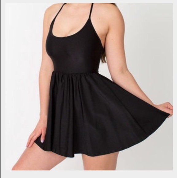 Black American apparel skater dress