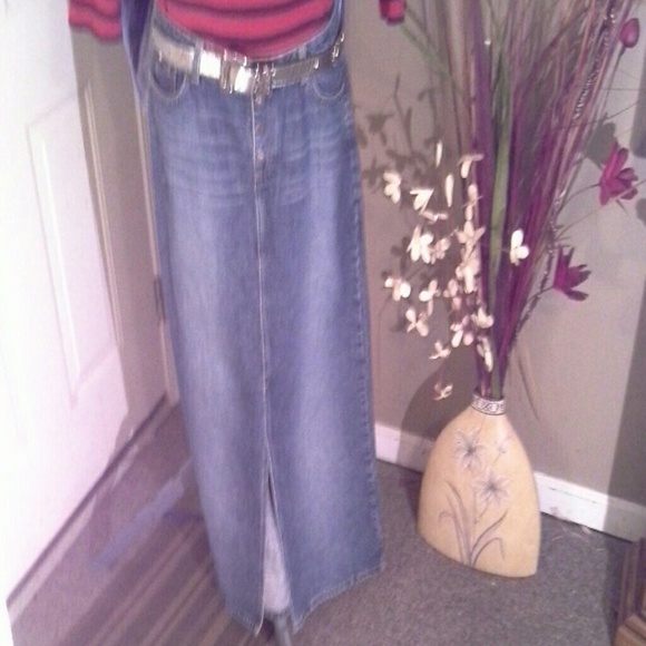I LOVE*Tommy Hilfiger Long Skirt Vintage*Sz10