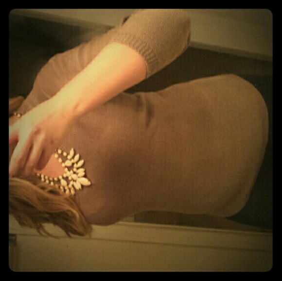 Brown sweater