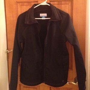 Columbia, black jacket