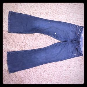 Gap sexy boot jeans size 16