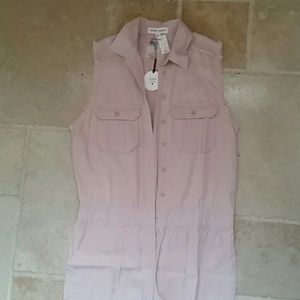 Pink overalls